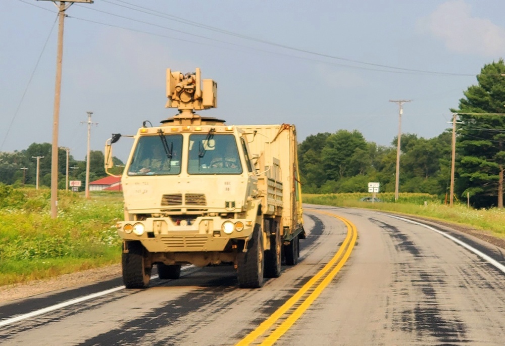 August 2021 training operations at Fort McCoy