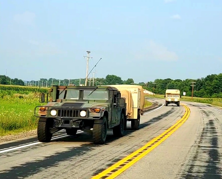 August 2021 training operations at Fort McCoy