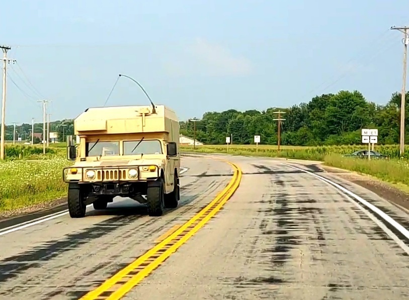 August 2021 training operations at Fort McCoy