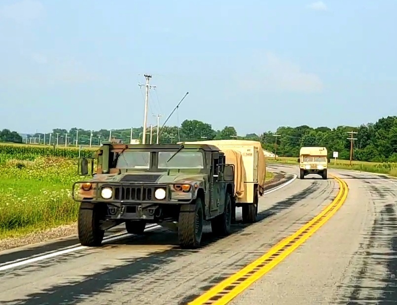 August 2021 training operations at Fort McCoy