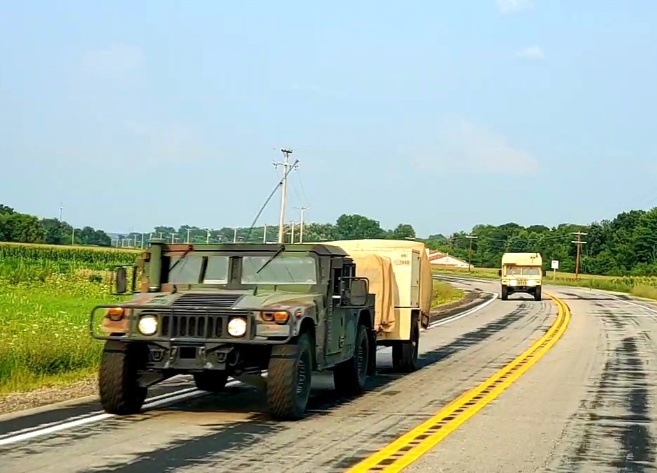 August 2021 training operations at Fort McCoy