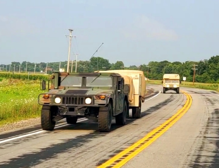 August 2021 training operations at Fort McCoy