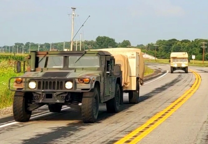 August 2021 training operations at Fort McCoy