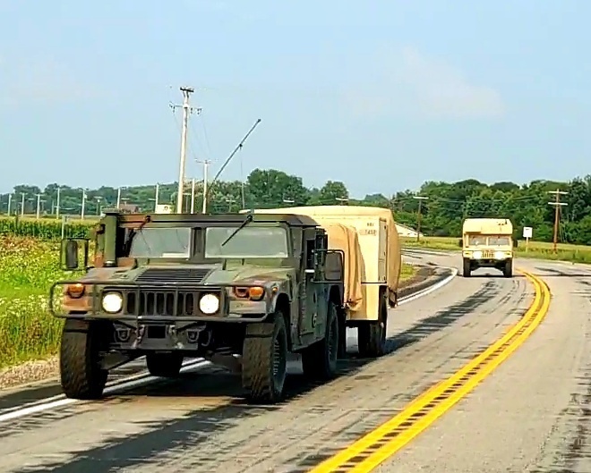 August 2021 training operations at Fort McCoy