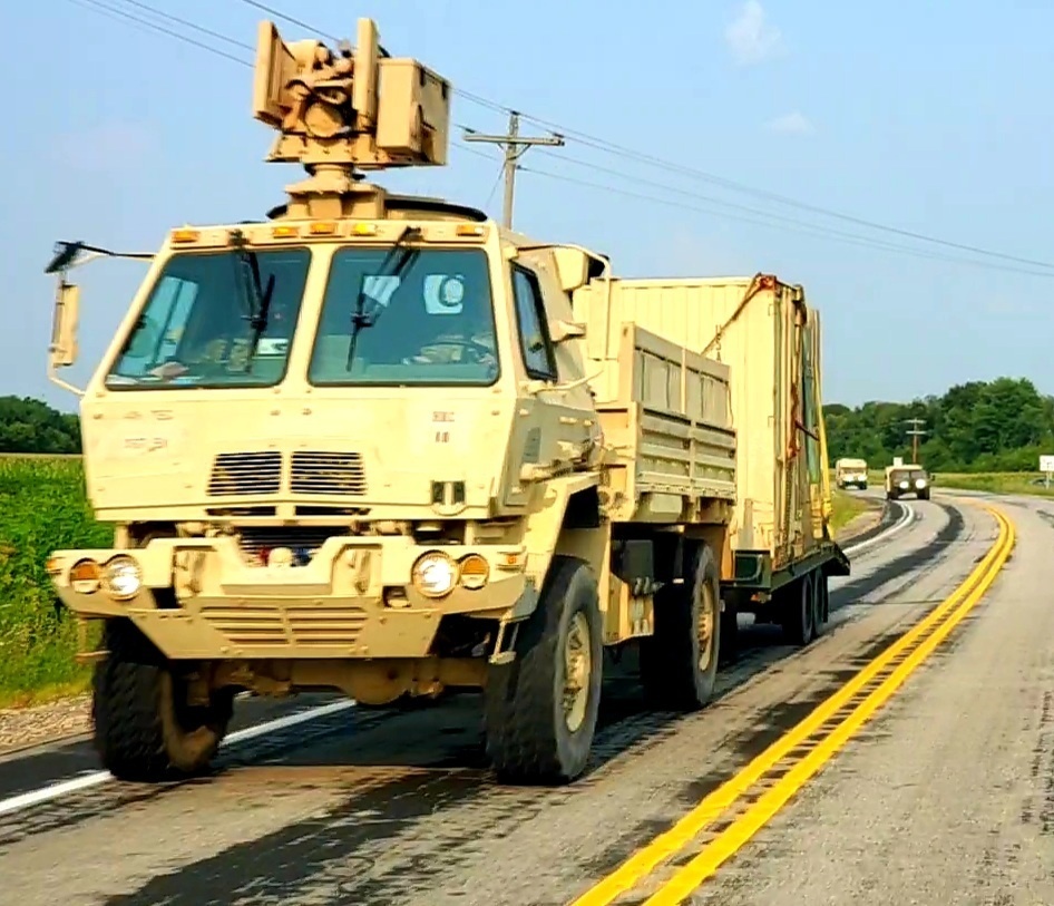 August 2021 training operations at Fort McCoy