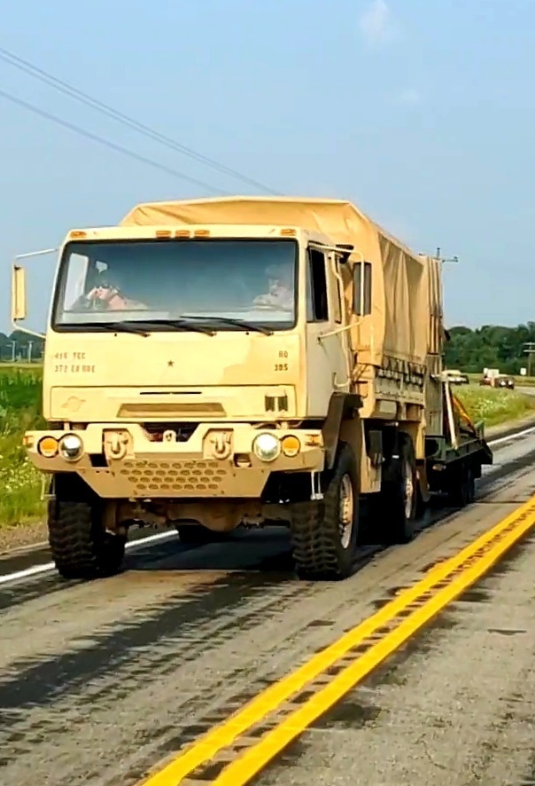 August 2021 training operations at Fort McCoy