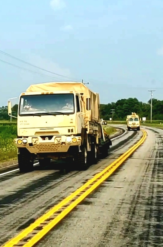 August 2021 training operations at Fort McCoy