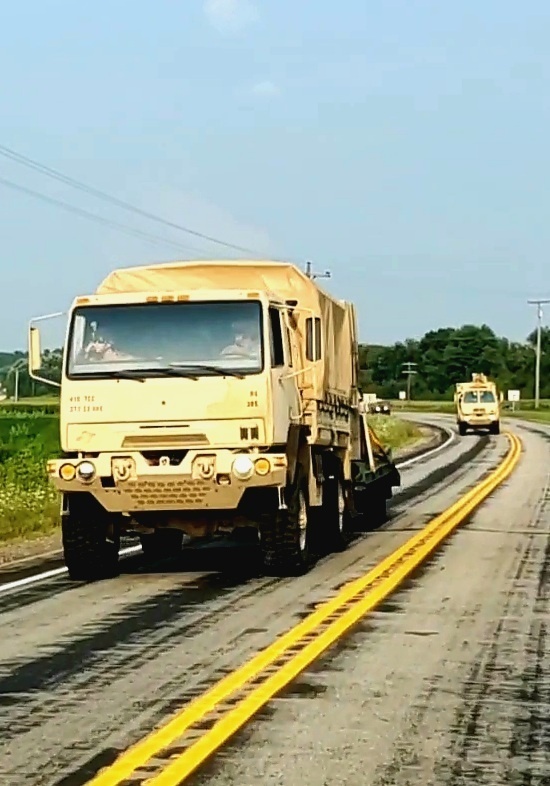 August 2021 training operations at Fort McCoy