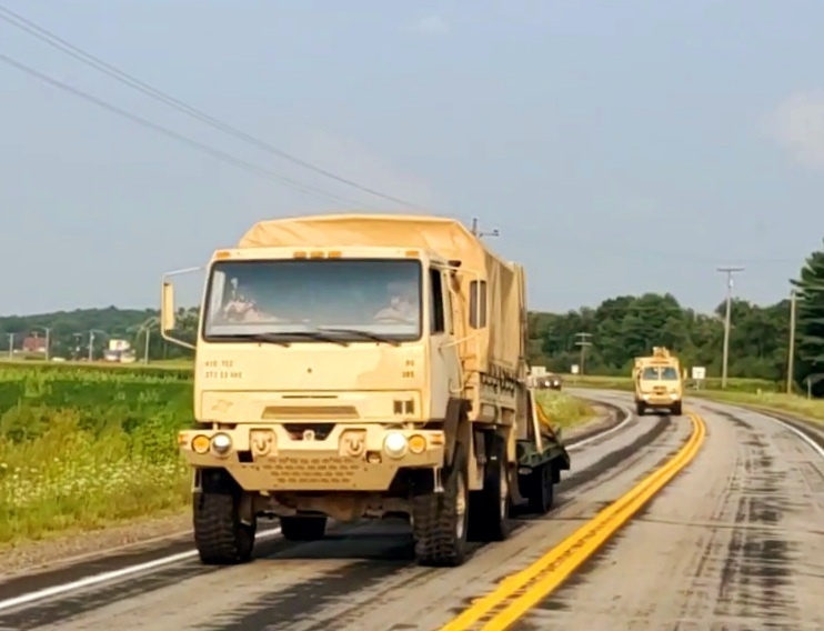 August 2021 training operations at Fort McCoy