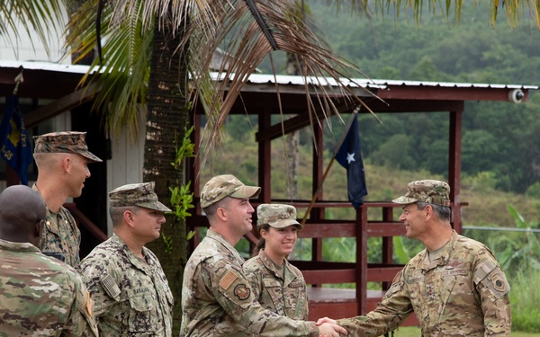 U.S. Navy Seabees deployed with NMCB-5’s Detail Palau attend Fallen Heroes Ceremony