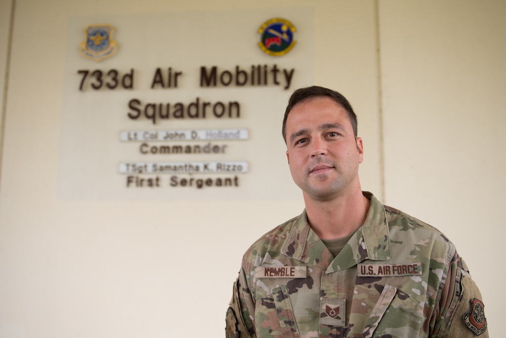 733rd Air Force members rescue kayakers