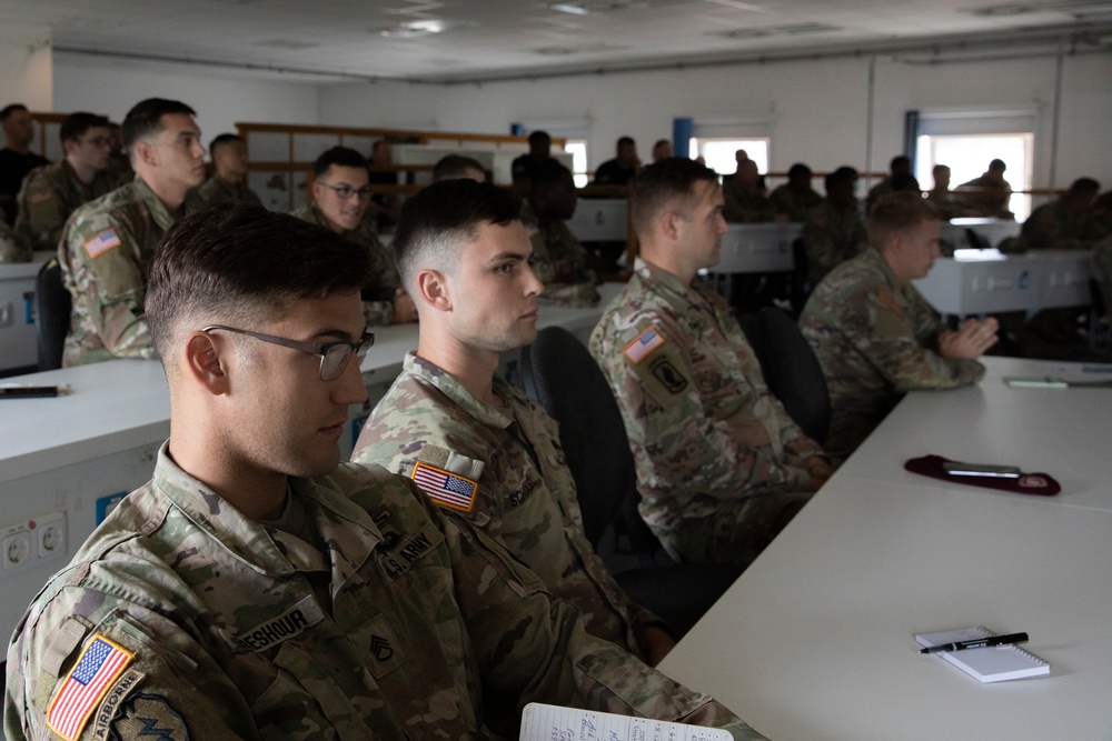 U.S. Army Europe and Africa Best Warrior Competition Icebreaker