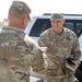 Brig. Gen. Michael Adame and Brig. Gen. Joseph Reale visit Camp Buehring