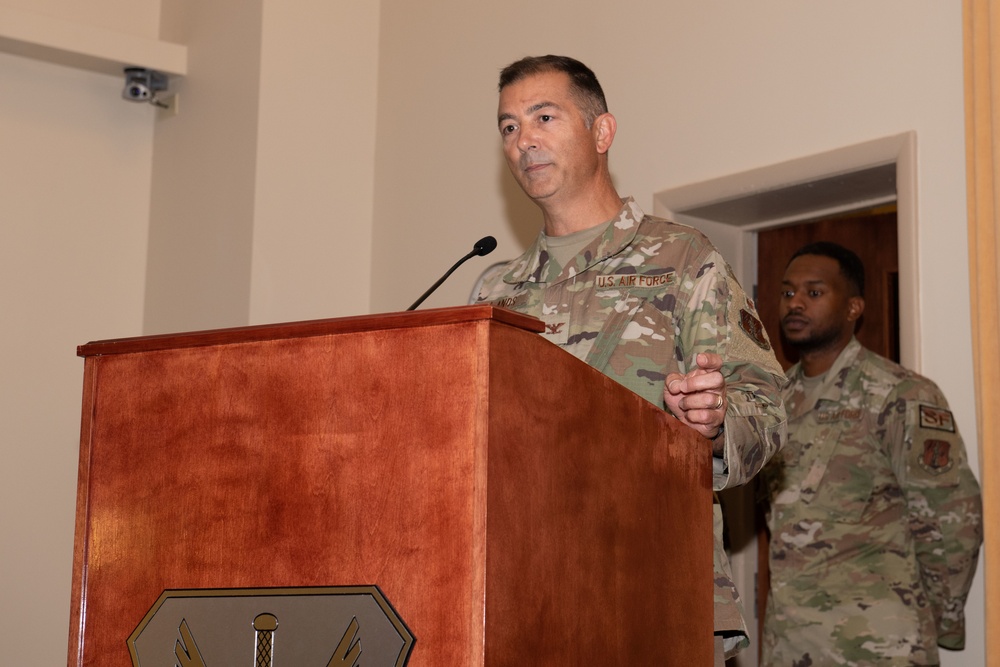 192nd MSG holds change of command ceremony