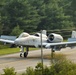 A-10 Thunderbolt II Lands and Takes Off From a Highway Near Alpena During Northern Strike 21-2