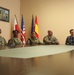 The 49th Transportation Battalion meets with the Mayor of Żagań, Poland