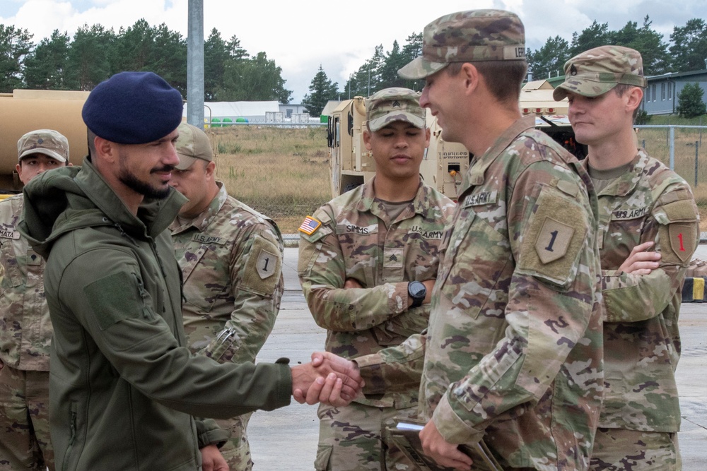 "Burt's Knights" host Portugal Marine Force at static display