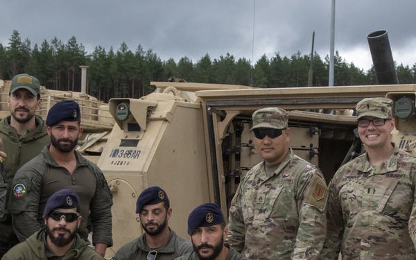 &quot;Burt's Knights&quot; host Portugal Marine Force at static display