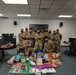 Advance Leaders Course students collect school supplies for children in the Joint Base Langley-Eustis local area