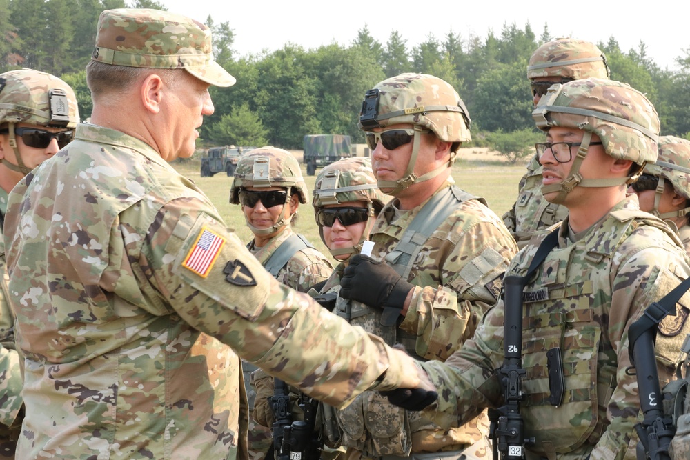 Deputy Commanding General visits 36th Sustainment Brigade at Northern Strike 21