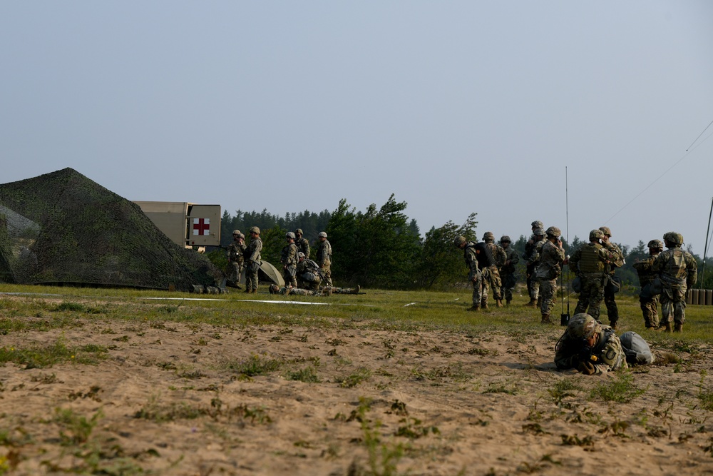 36th Sustainment Brigade runs medevac scenario