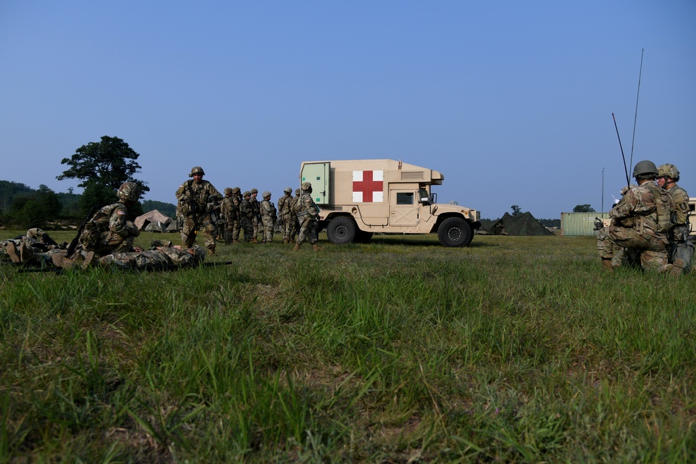 36th Sustainment Brigade runs medevac scenario