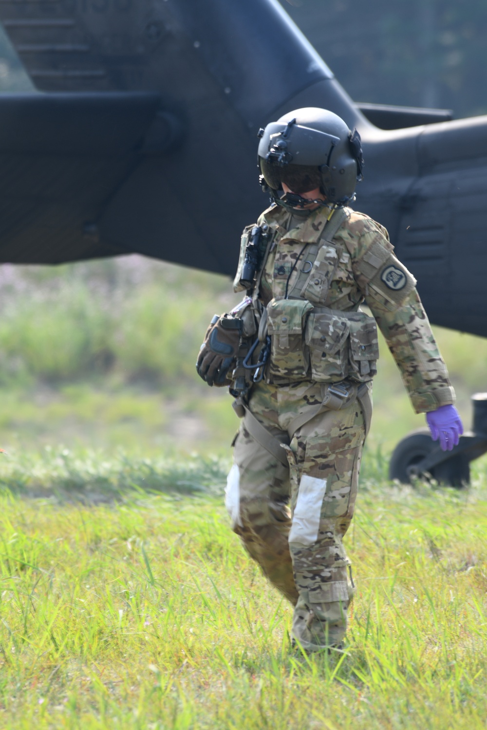 36th Sustainment Brigade runs medevac scenario