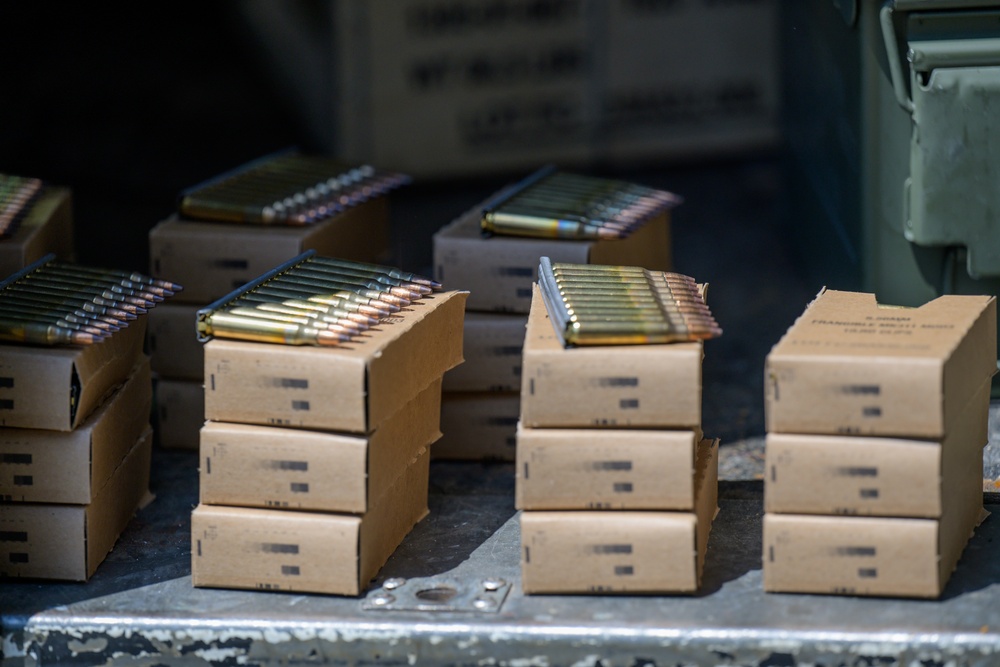 Airmen with the 116th Air Control Wing attend the  rifle qualification course