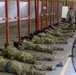 Airmen with the 116th Air Control Wing attend the  rifle qualification course