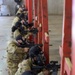 Airmen with the 116th Air Control Wing attend the  rifle qualification course