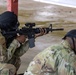 Airmen with the 116th Air Control Wing attend the  rifle qualification course