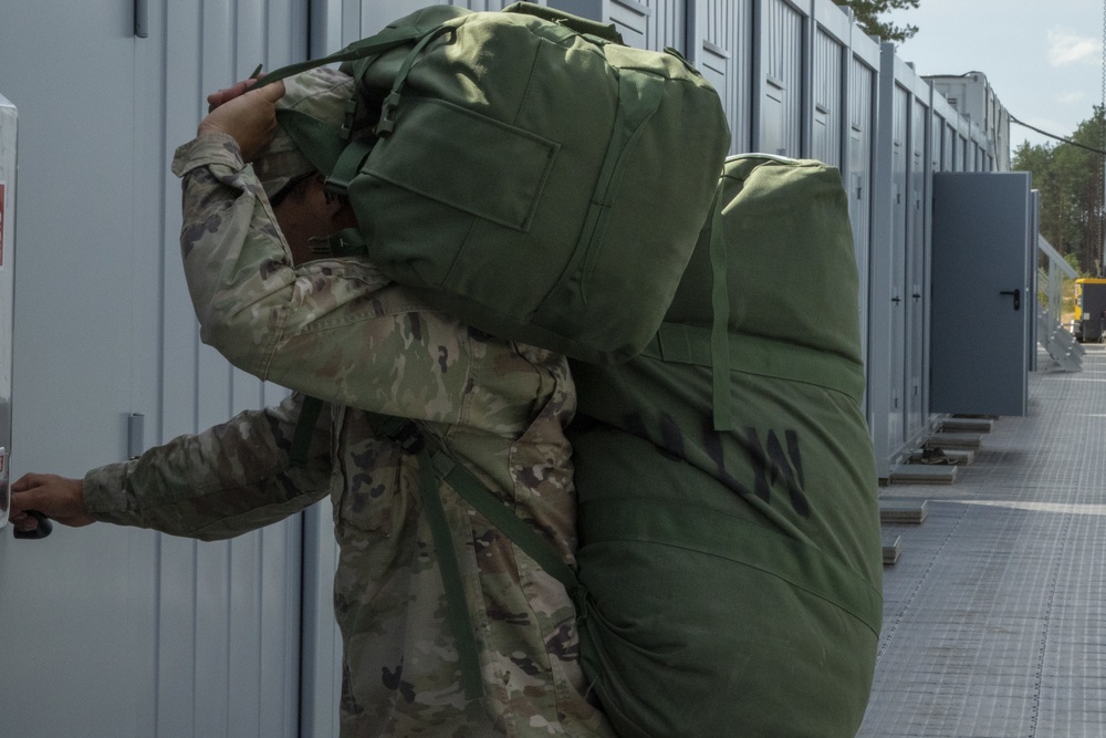 &quot;Burt's Knights&quot; arrive at Camp Herkus