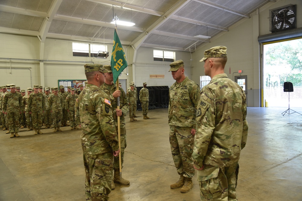 113th Military Police Company Change of Command