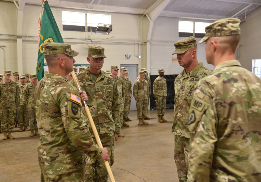 113th Military Police Company Change of Command