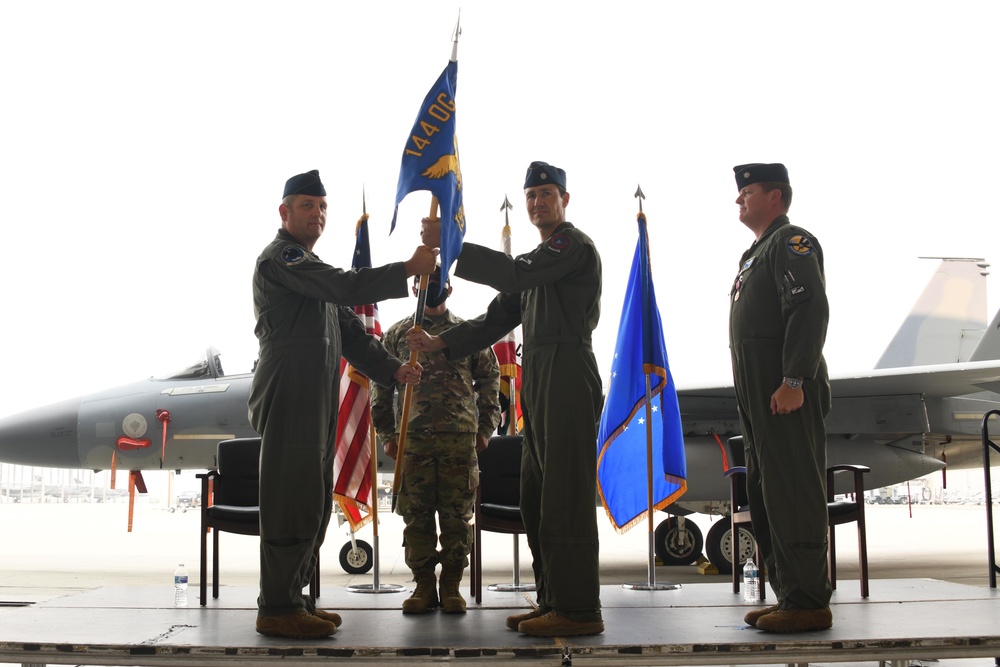 194th FS Change of Command Aug 2021