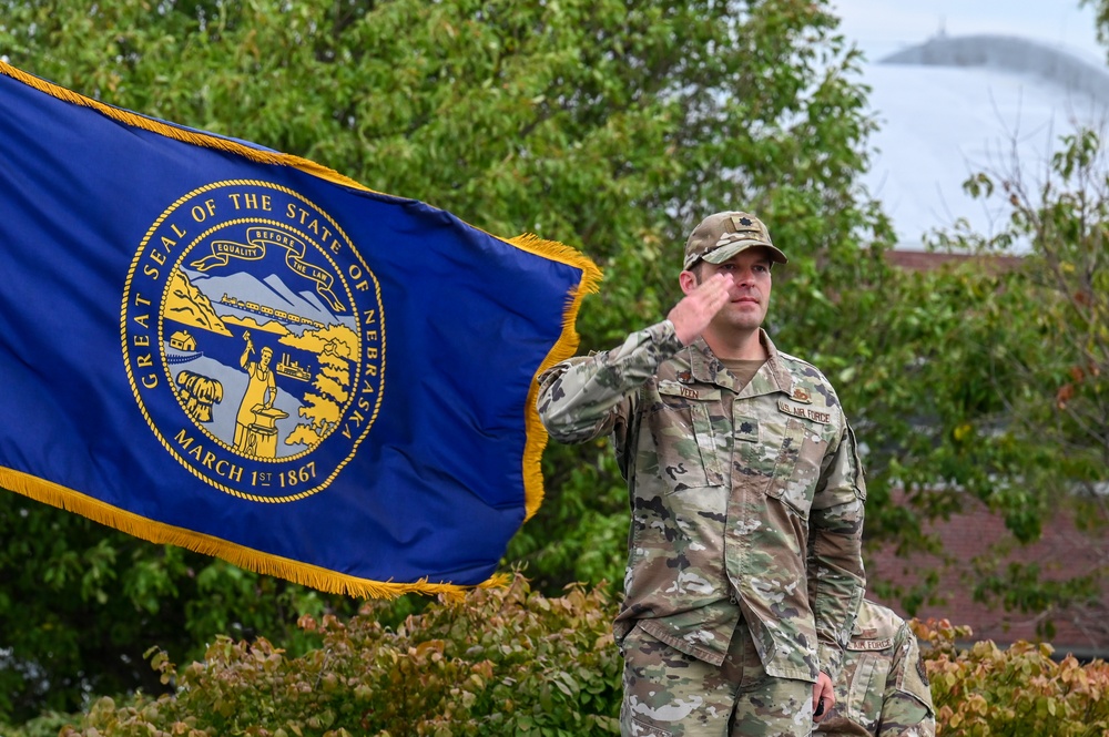 155th Civil Engineer Squadron holds change of command ceremony