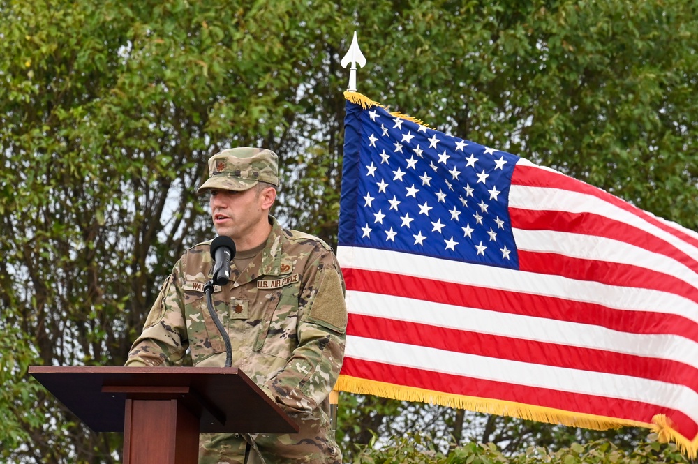 155th Civil Engineer Squadron holds change of command ceremony