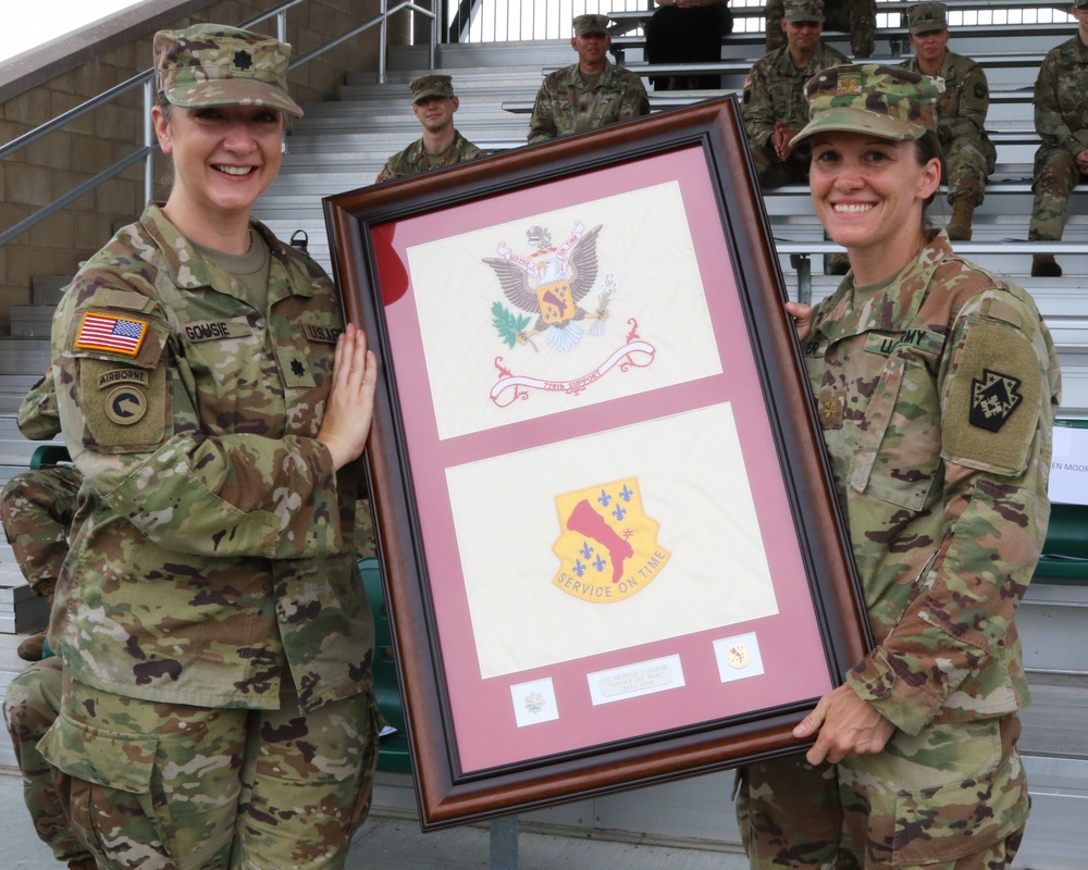 728th CSSB welcomes new commander
