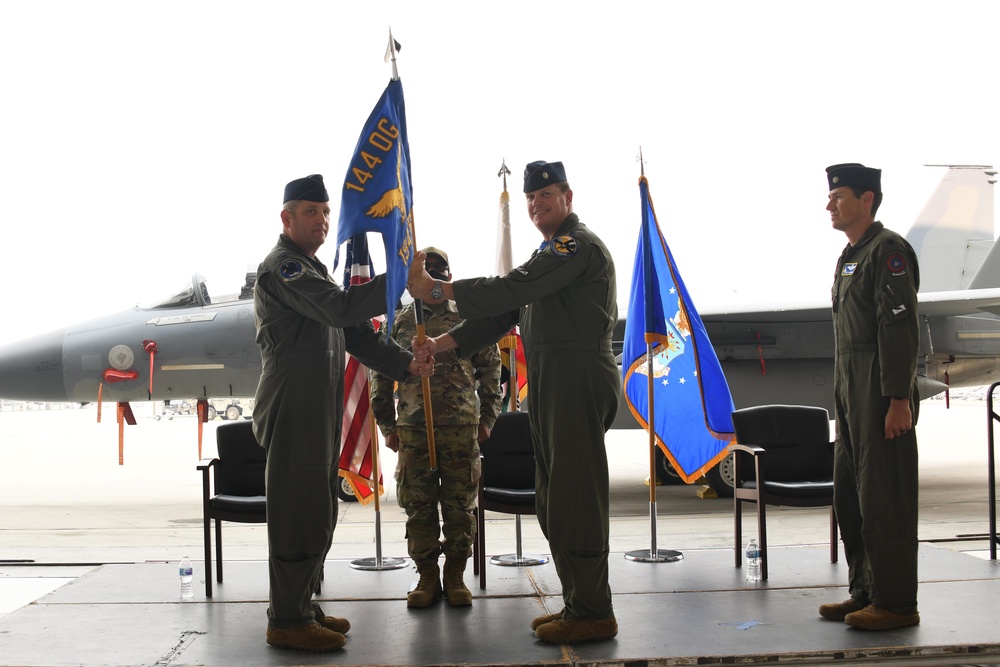 194th FS Change of Command Aug. 2021