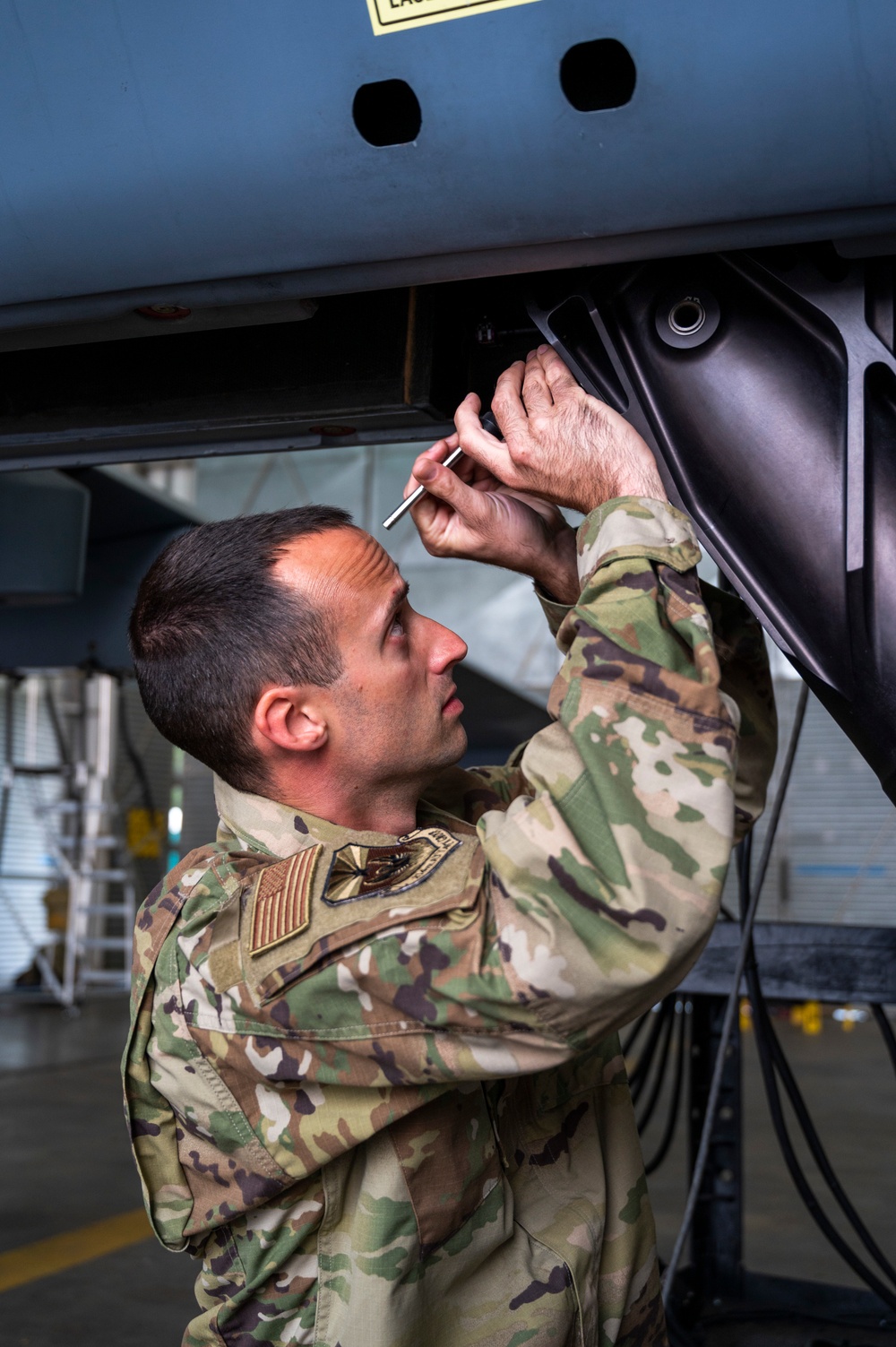 Preparing MQ-9 Reaper for morning launch