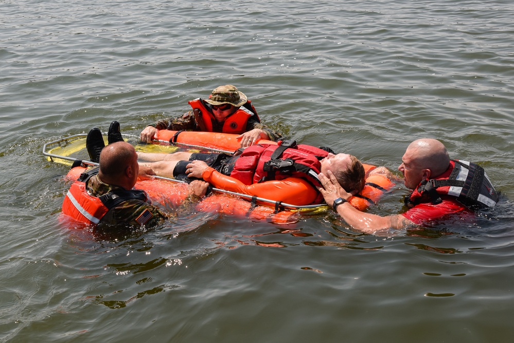 Tennessee National Guard, local authorities conduct water rescues during Vigilant Guard exercise
