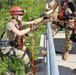 127th Civil Engineer Fire Department Trains on Repel Tower at Exercise Spartan