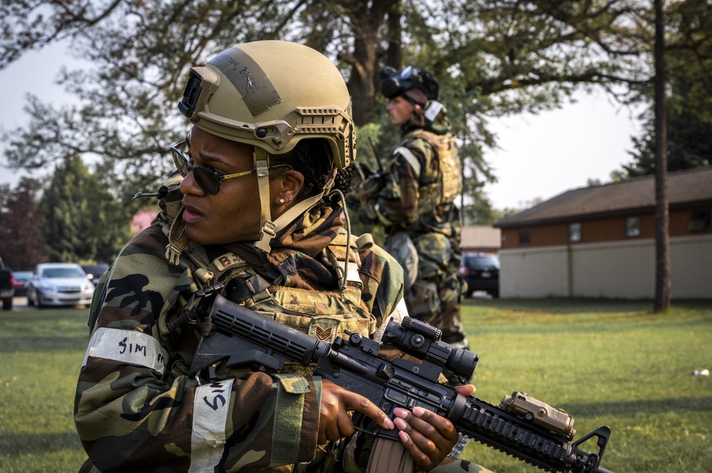 127th Wing participates in Spartan exercise Aug. 4, 2021