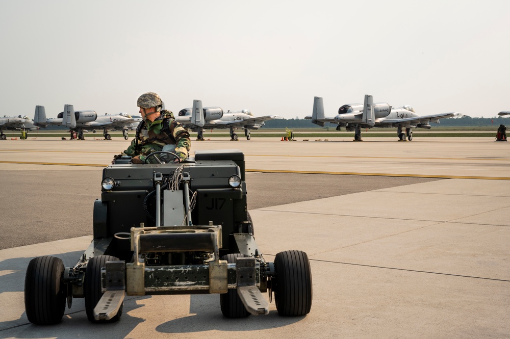 127th Wing participates in Spartan exercise Aug. 4, 2021