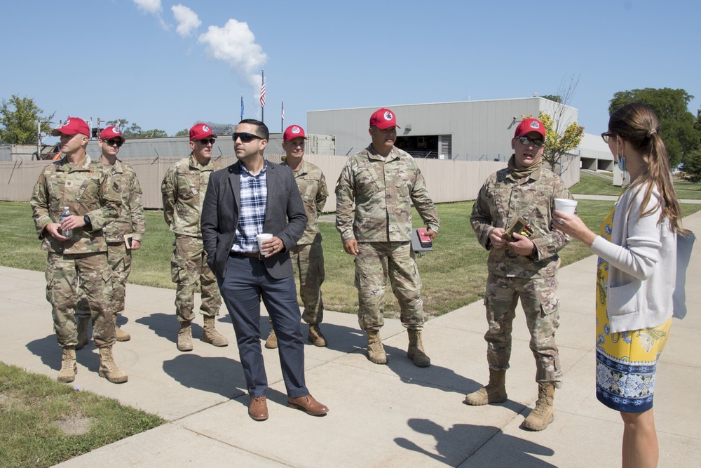 Congressional representatives visit RED HORSE to discuss base construction