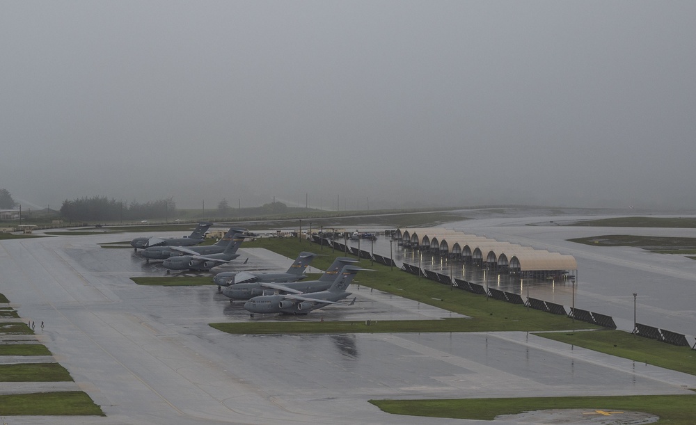 Globemaster IIIs prepare for Garuda Shield 21