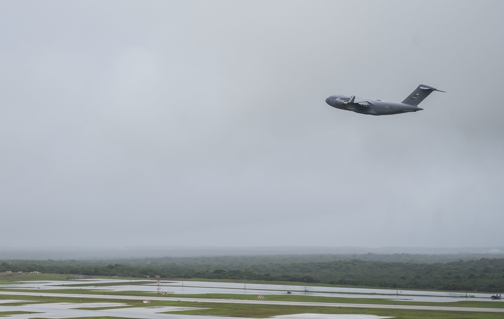 Globemaster IIIs prepare for Garuda Shield 21