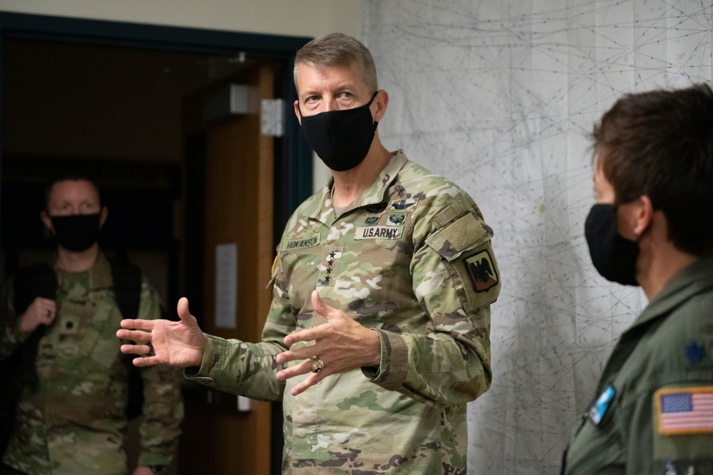 Chief of the National Guard Bureau visits the Wyoming National Guard