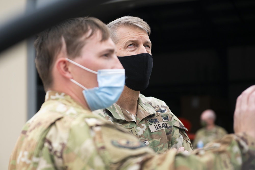 Chief of the National Guard Bureau visits the Wyoming National Guard