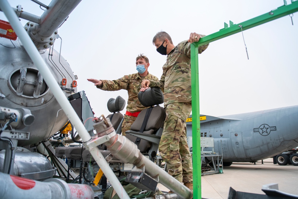 Chief of the National Guard Bureau visits the Wyoming National Guard